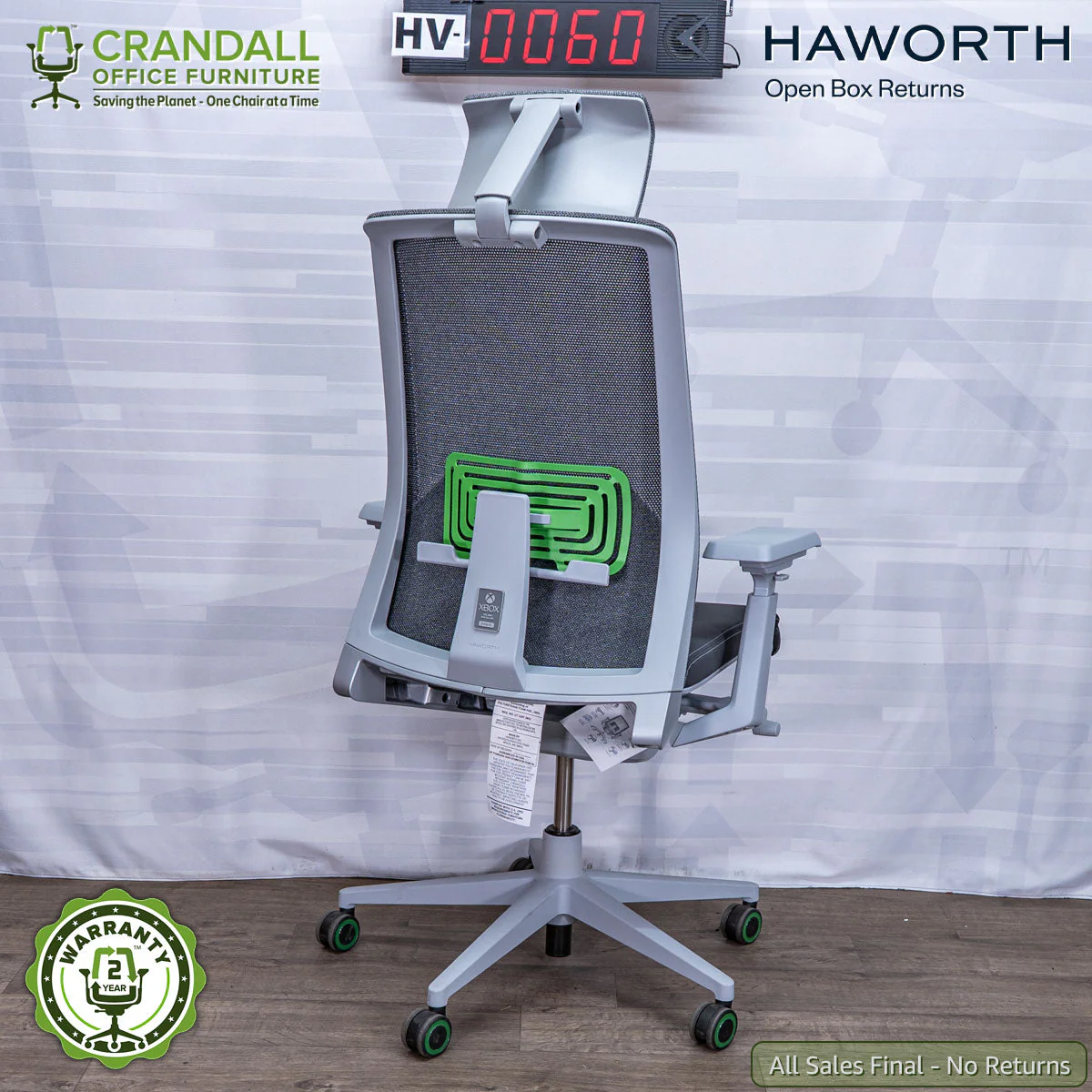 HV-0060 - Haworth Open Box Returns Very - Image 2