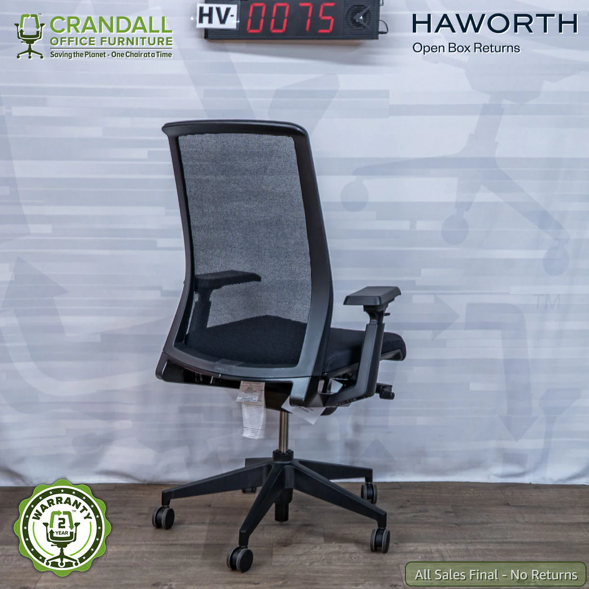 HV-0075 - Haworth Open Box Returns Very - Image 2