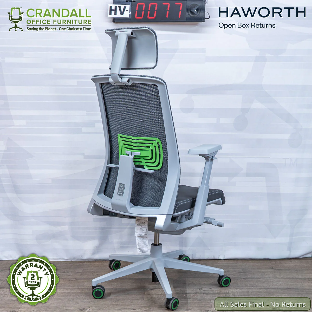 HV-0077 - Haworth Open Box Returns Very - Image 2