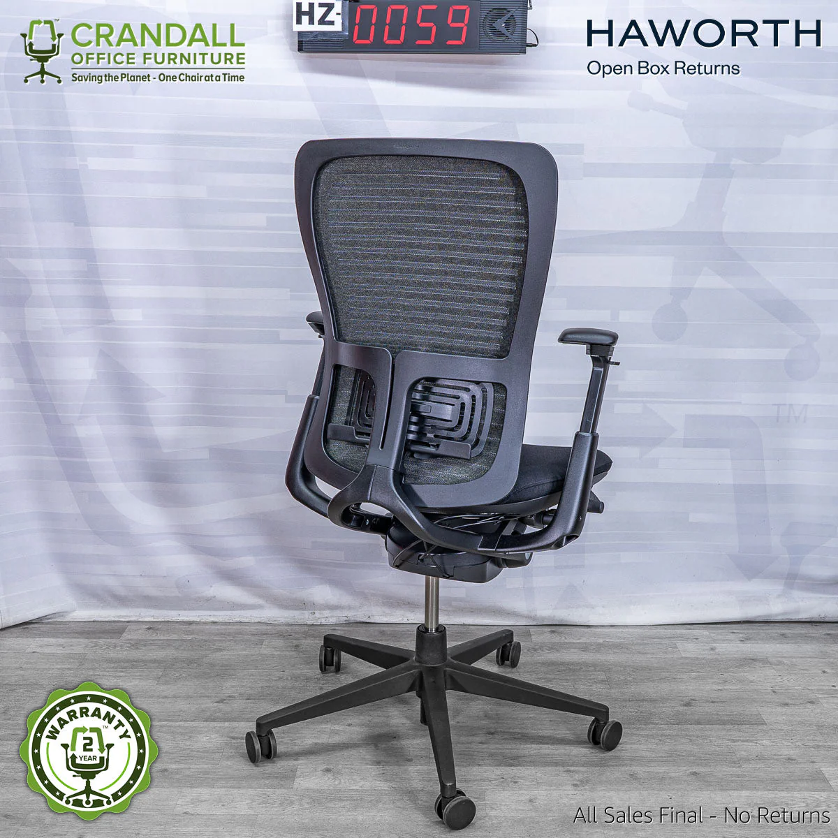 HZ-0059 - Haworth Open Box Zody - Image 2