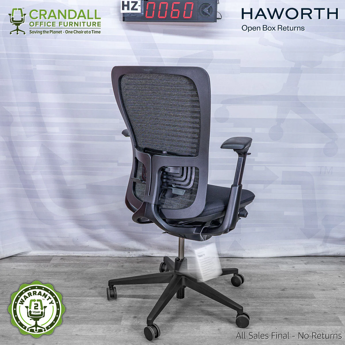 HZ-0060 - Haworth Open Box Zody - Image 2