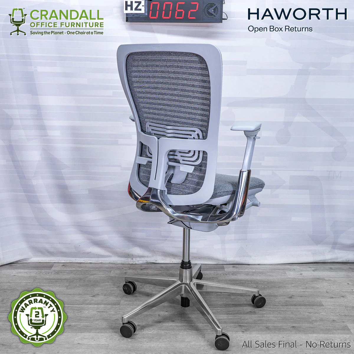 HZ-0062 - Haworth Open Box Zody - Image 2