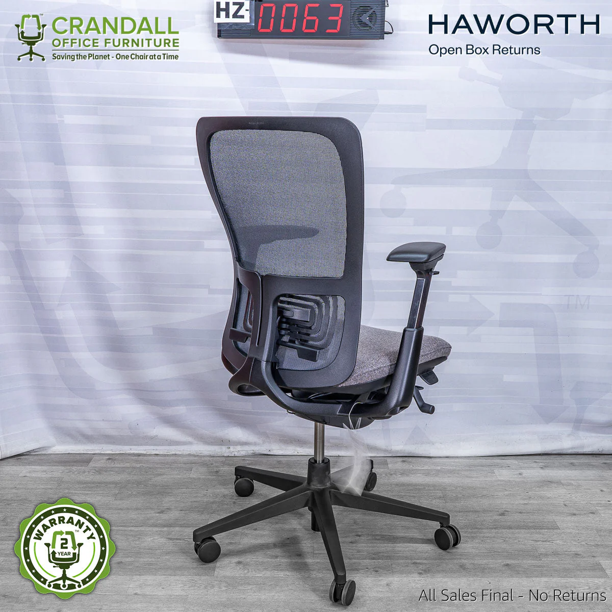 HZ-0063 - Haworth Open Box Zody - Image 2