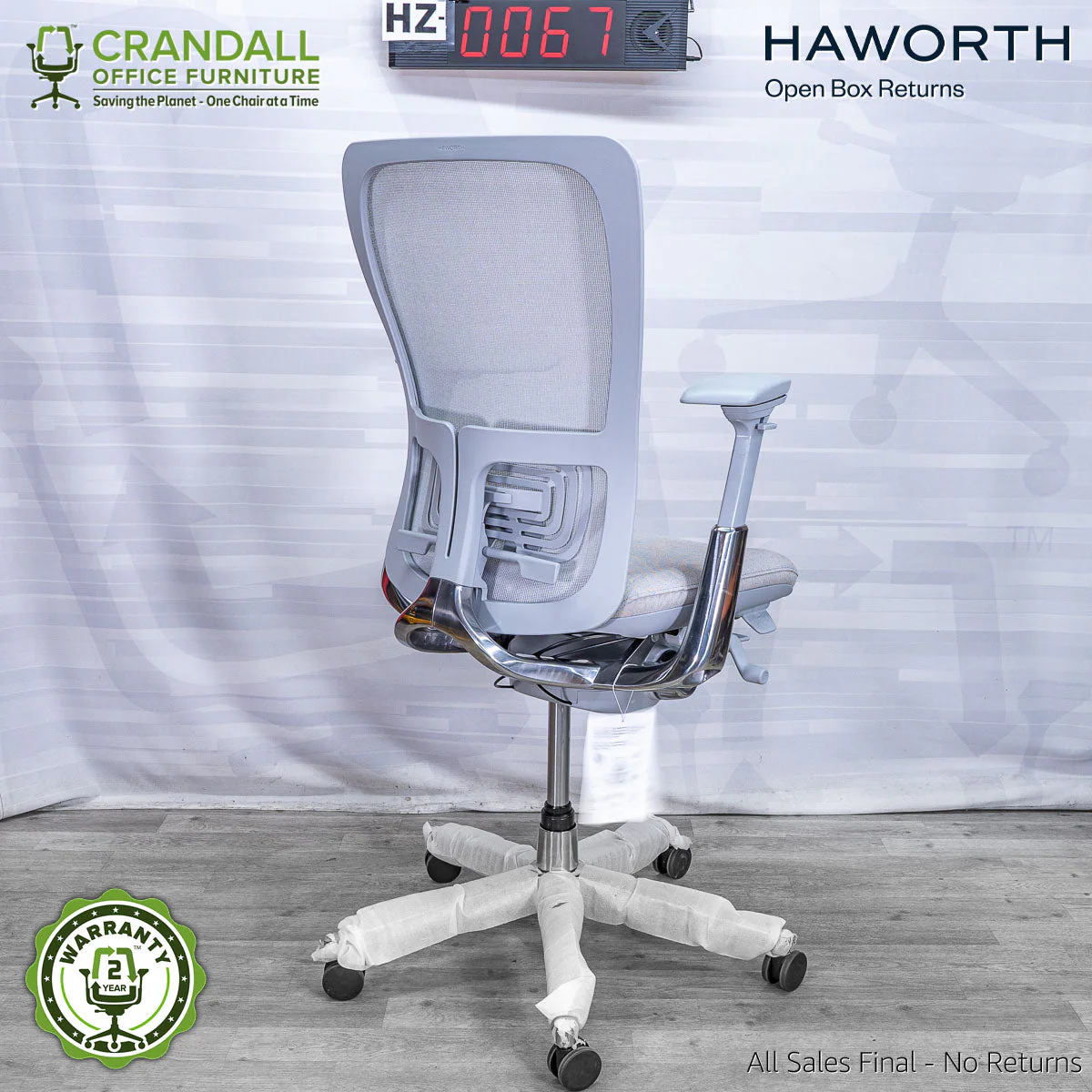 HZ-0067 - Haworth Open Box Zody - Image 2