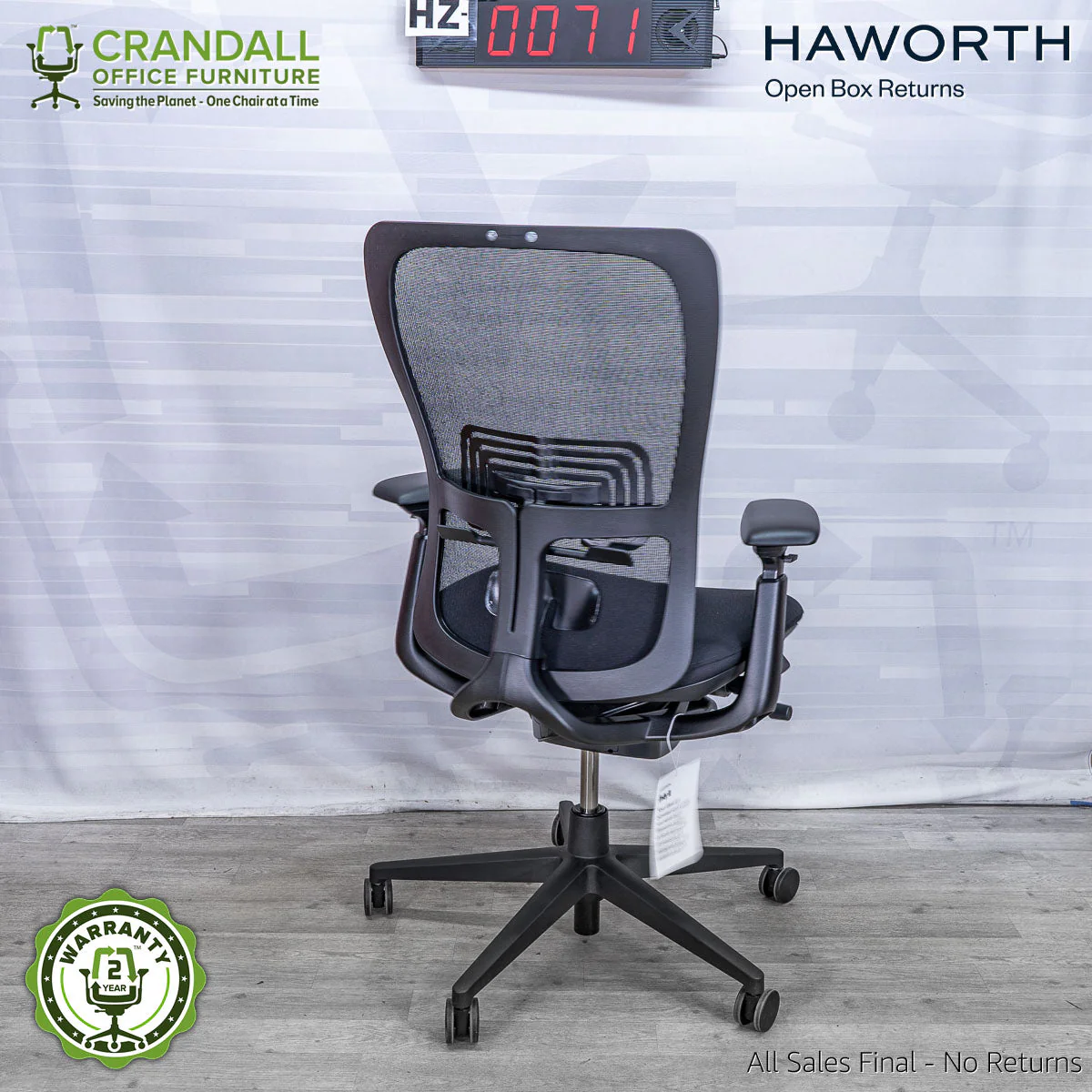 HZ-0071 - Haworth Open Box Zody - Image 2