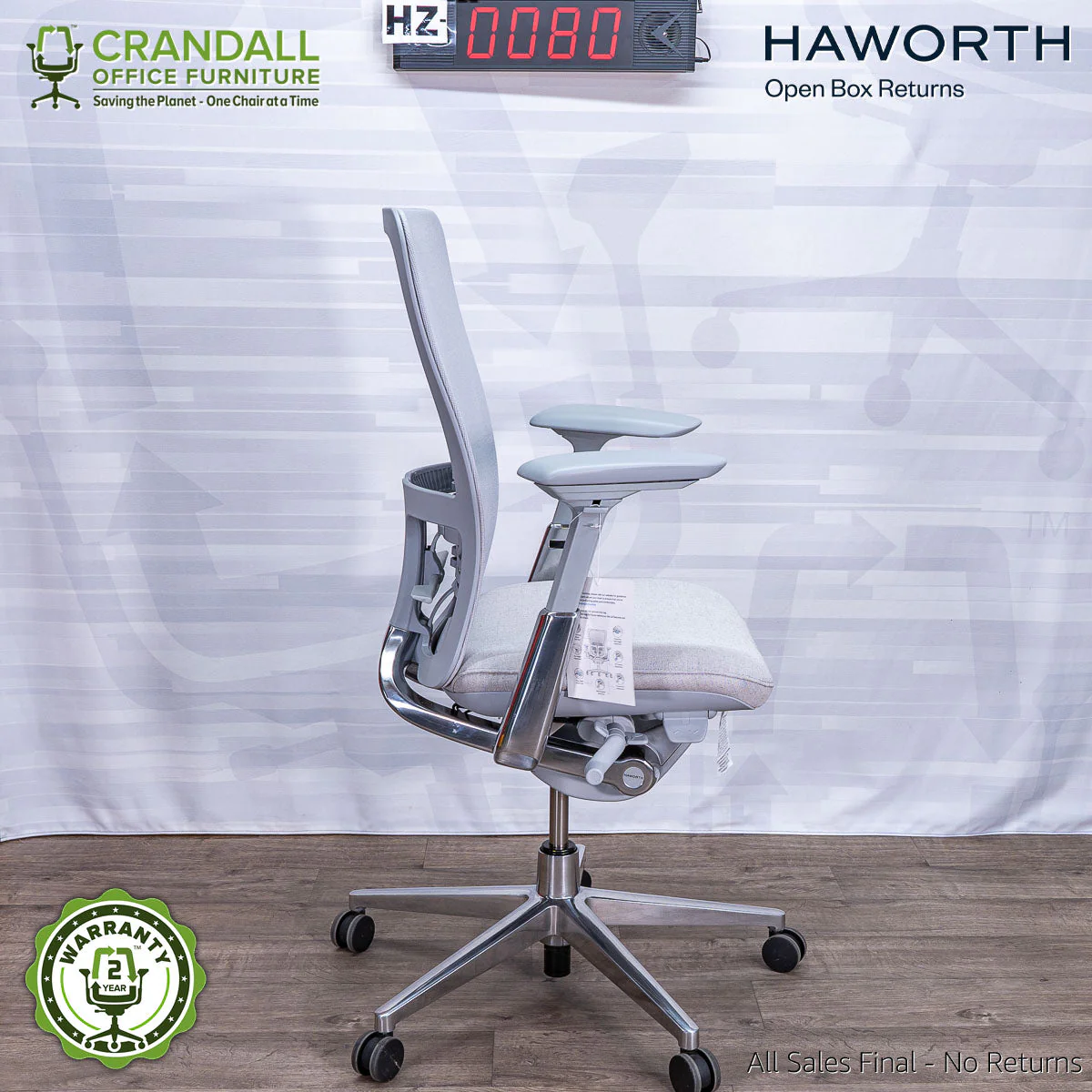 HZ-0080 - Haworth Open Box Zody - Image 2