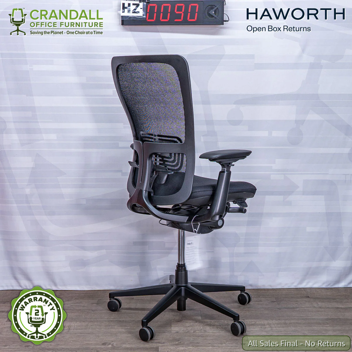 HZ-0090 - Haworth Open Box Returns Zody - Image 2