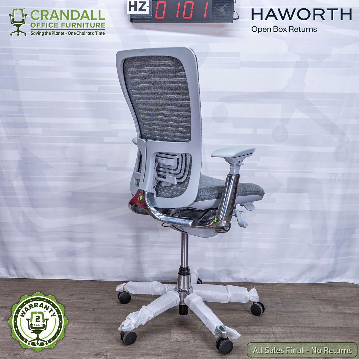 HZ-0101 - Haworth Open Box Returns Zody - Image 2