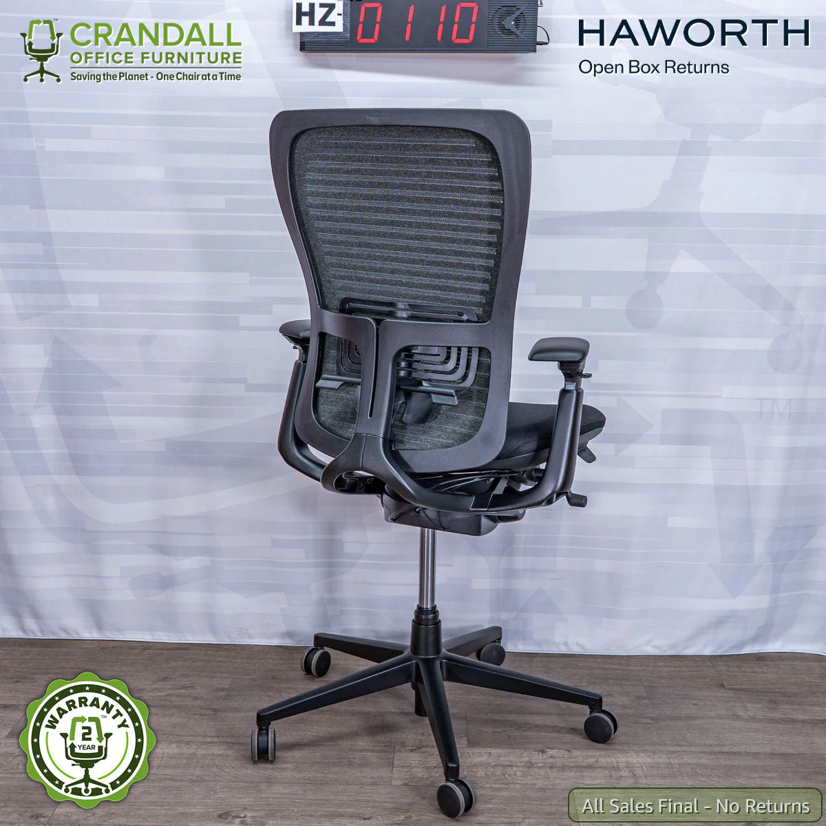 HZ-0110 - Haworth Open Box Returns Zody - Image 2