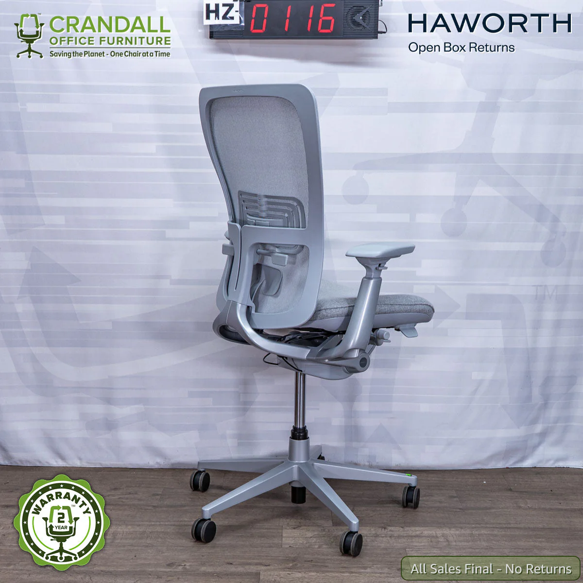 HZ-0116 - Haworth Open Box Returns Zody - Image 2