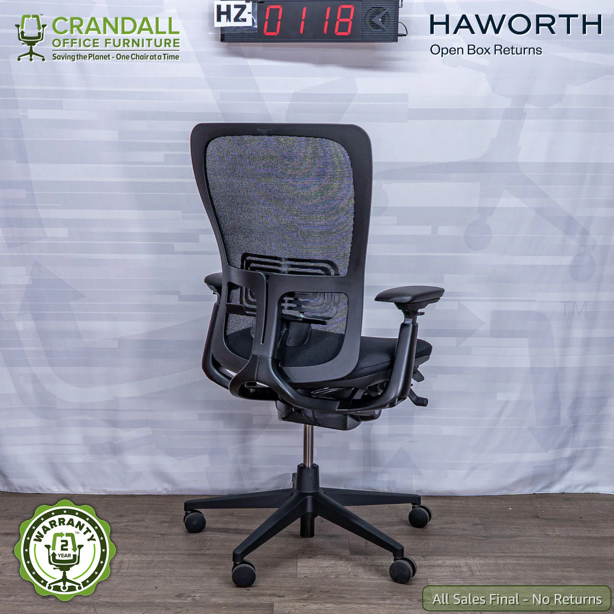 HZ-0118 - Haworth Open Box Returns Zody - Image 2