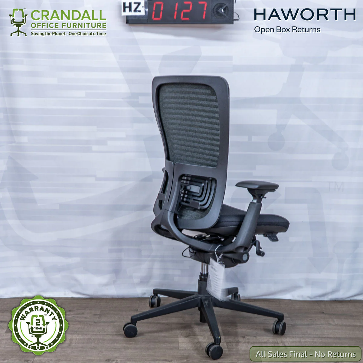 HZ-0127 - Haworth Open Box Returns Zody - Image 2