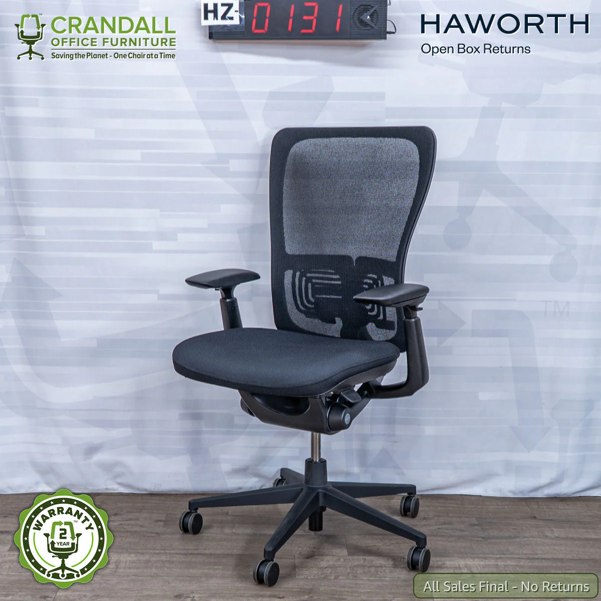 HZ-0131 - Haworth Open Box Returns Zody