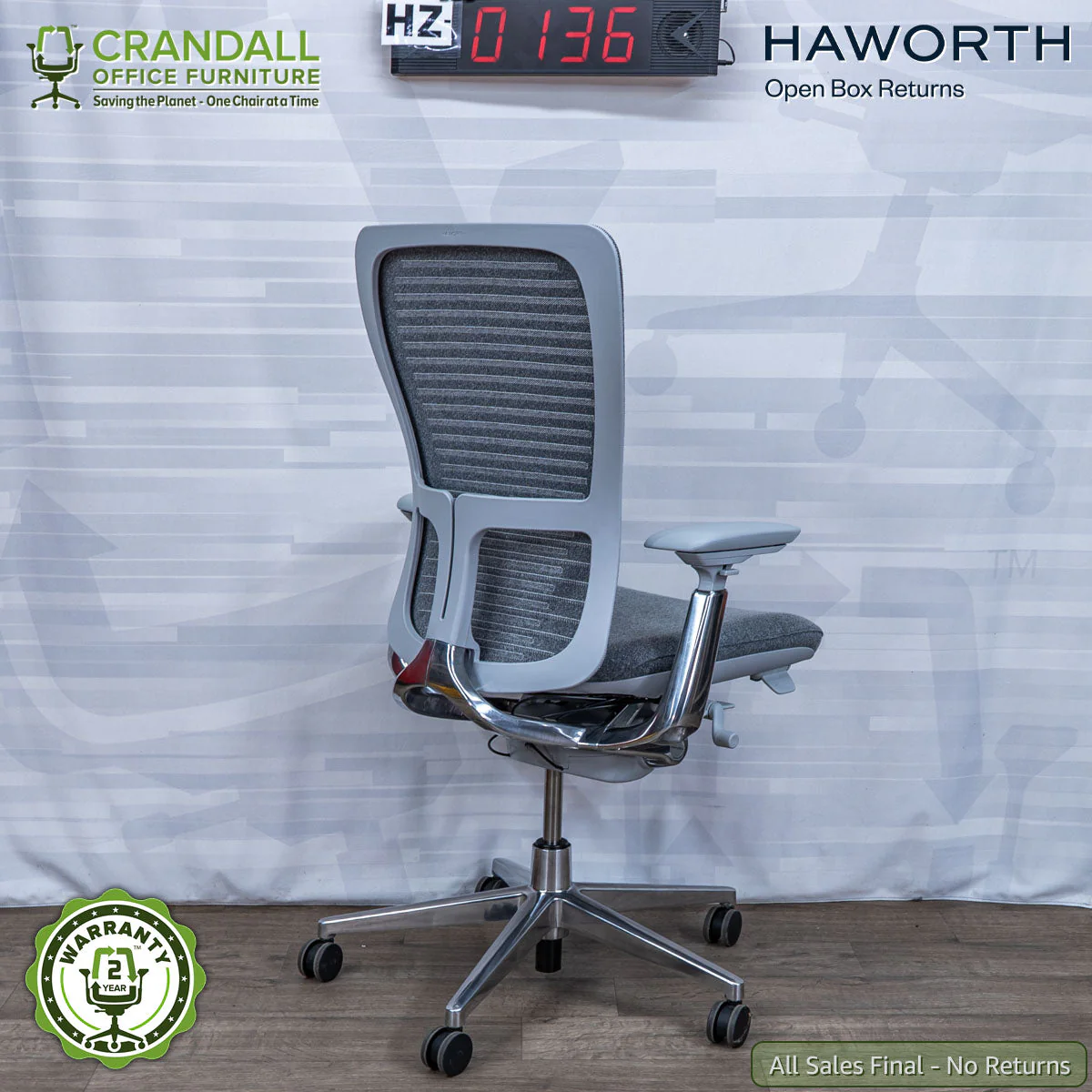 HZ-0136 - Haworth Open Box Returns Zody - Image 2