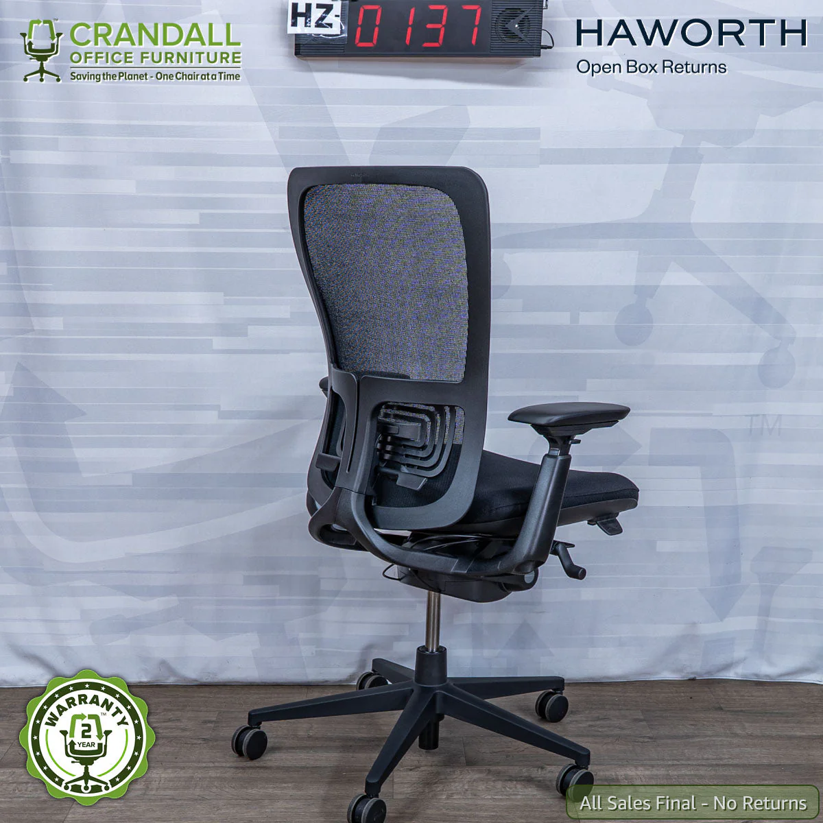 HZ-0137 - Haworth Open Box Returns Zody - Image 2