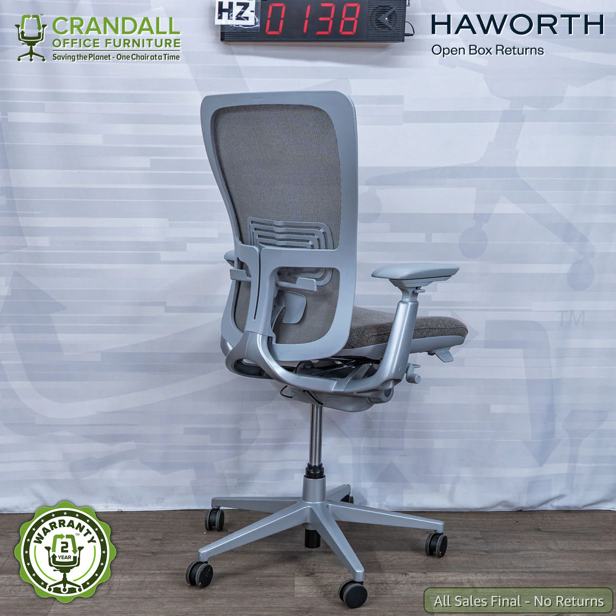 HZ-0138 - Haworth Open Box Returns Zody - Image 2