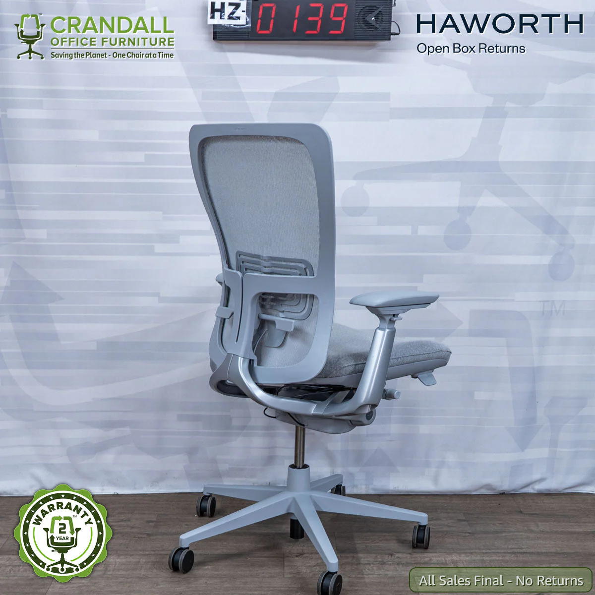 HZ-0139 - Haworth Open Box Returns Zody - Image 2