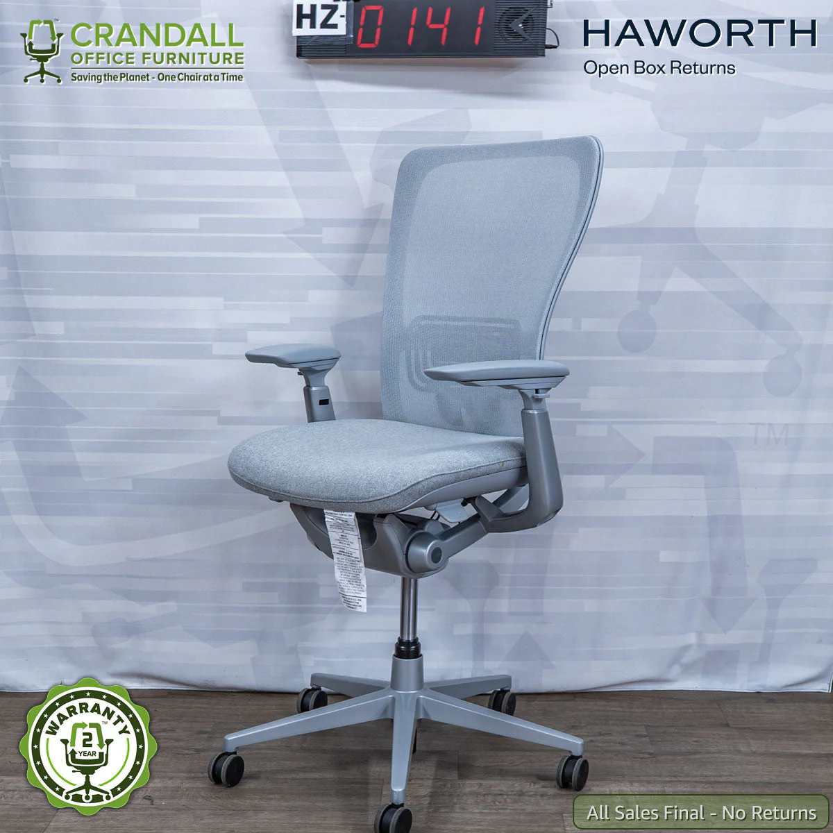 HZ-0141 - Haworth Open Box Returns Zody