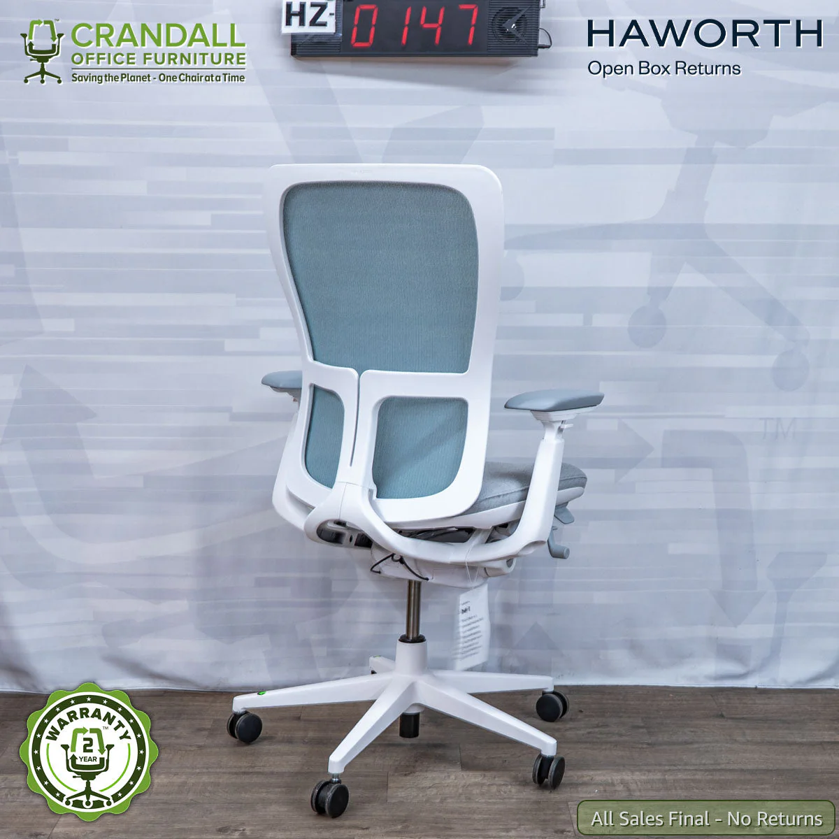 HZ-0147 - Haworth Open Box Returns Zody - Image 2