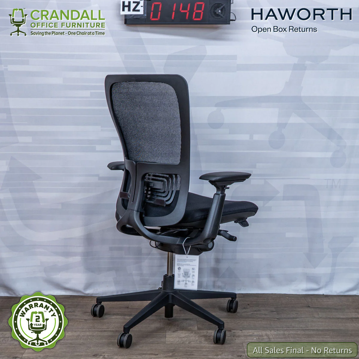 HZ-0148 - Haworth Open Box Returns Zody - Image 2