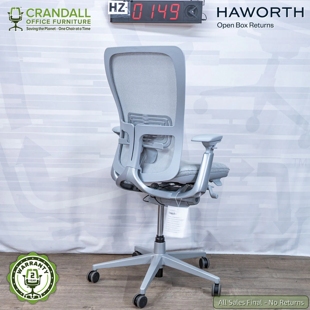 HZ-0149 - Haworth Open Box Returns Zody - Image 2