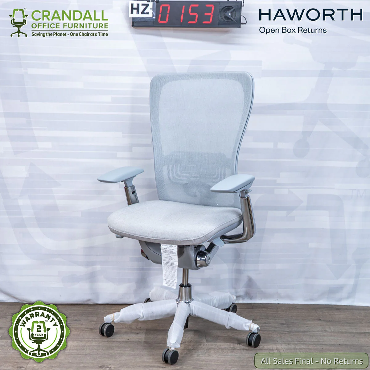 HZ-0153 - Haworth Open Box Returns Zody