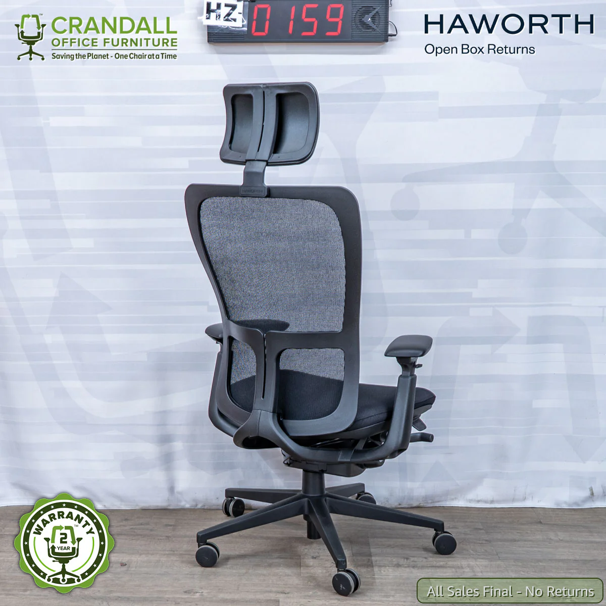 HZ-0159 - Haworth Open Box Returns Zody - Image 2