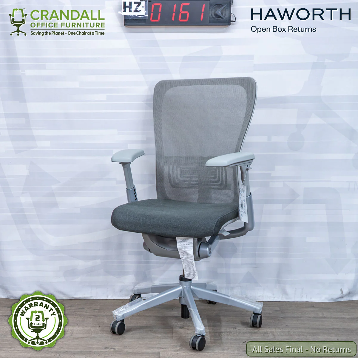 HZ-0161 - Haworth Open Box Returns Zody