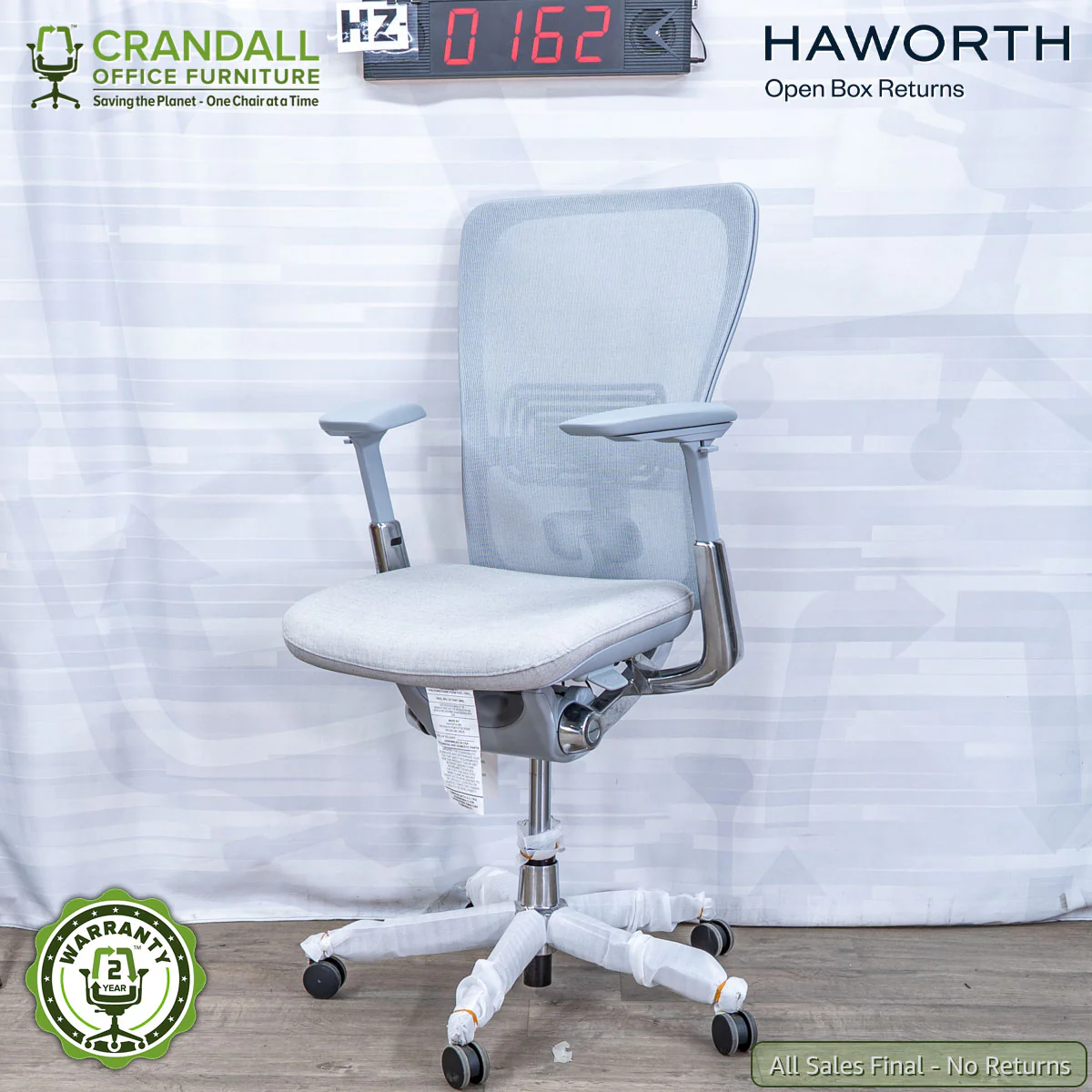 HZ-0162 - Haworth Open Box Returns Zody