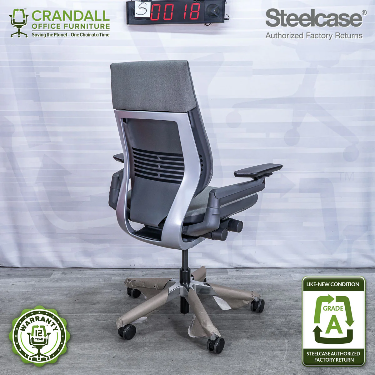 S-0018 - Steelcase Gesture - Grade A - Image 2