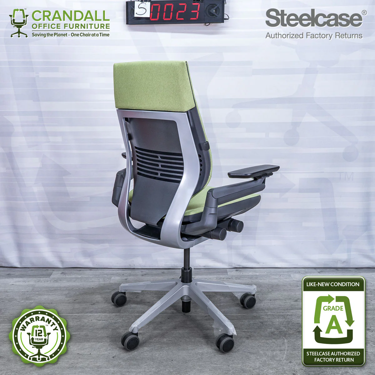S-0023 - Steelcase Gesture - Grade A - Image 2