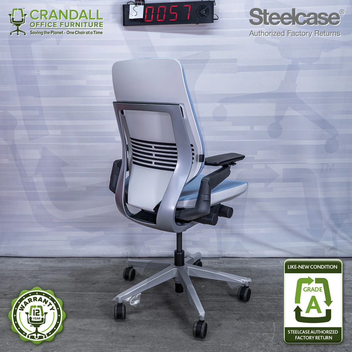 S-0057 - Steelcase Gesture - Grade A - Image 2