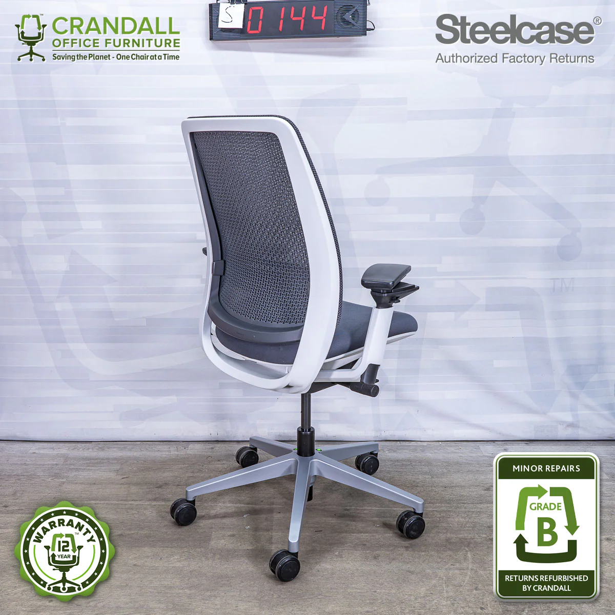S-0144 - Steelcase Series 2 - Grade B - Image 2