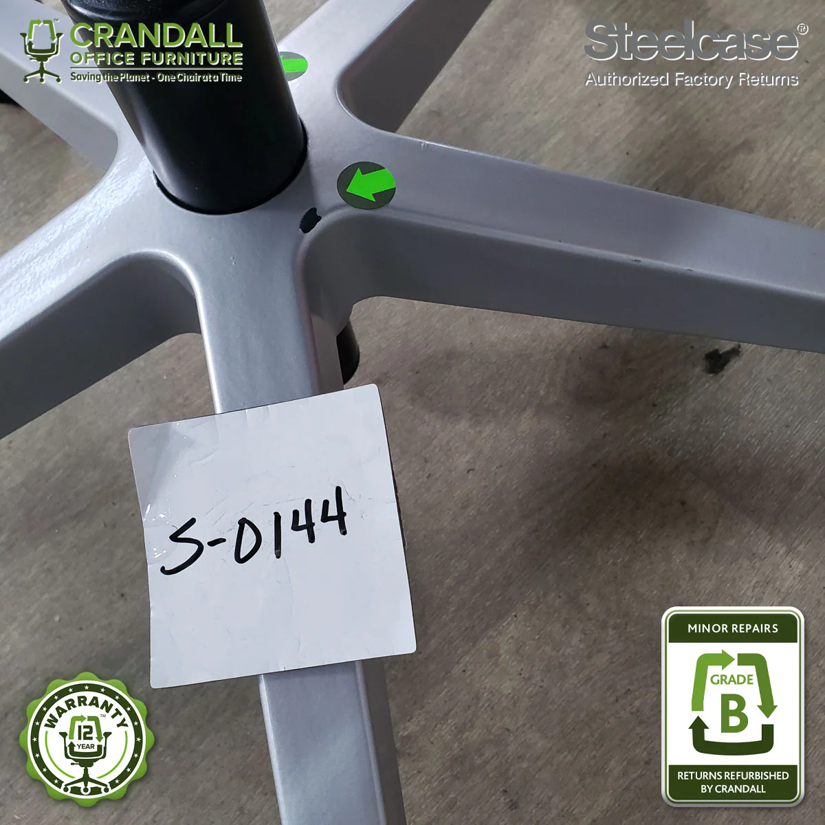S-0144 - Steelcase Series 2 - Grade B - Image 3