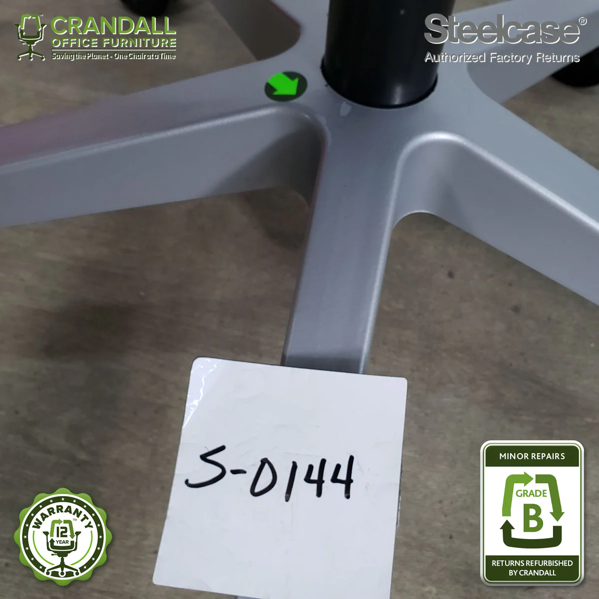 S-0144 - Steelcase Series 2 - Grade B - Image 4