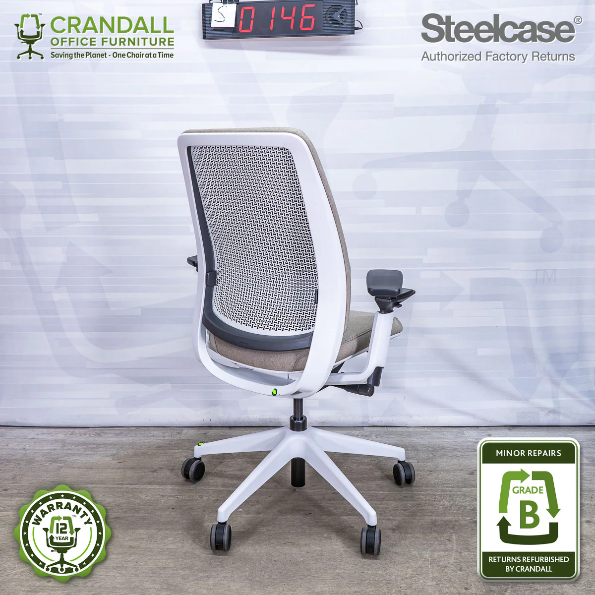 S-0146 - Steelcase Series 2 - Grade B - Image 2