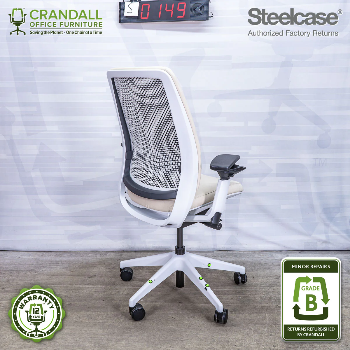 S-0149 - Steelcase Series 2 - Grade B - Image 2