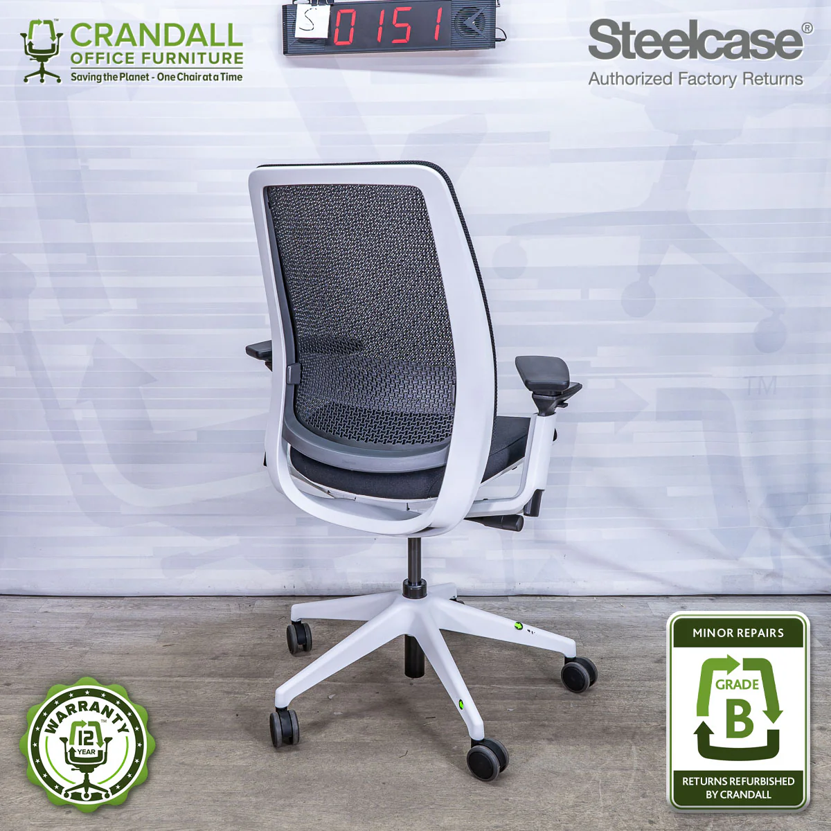 S-0151 - Steelcase Series 2 - Grade B - Image 2