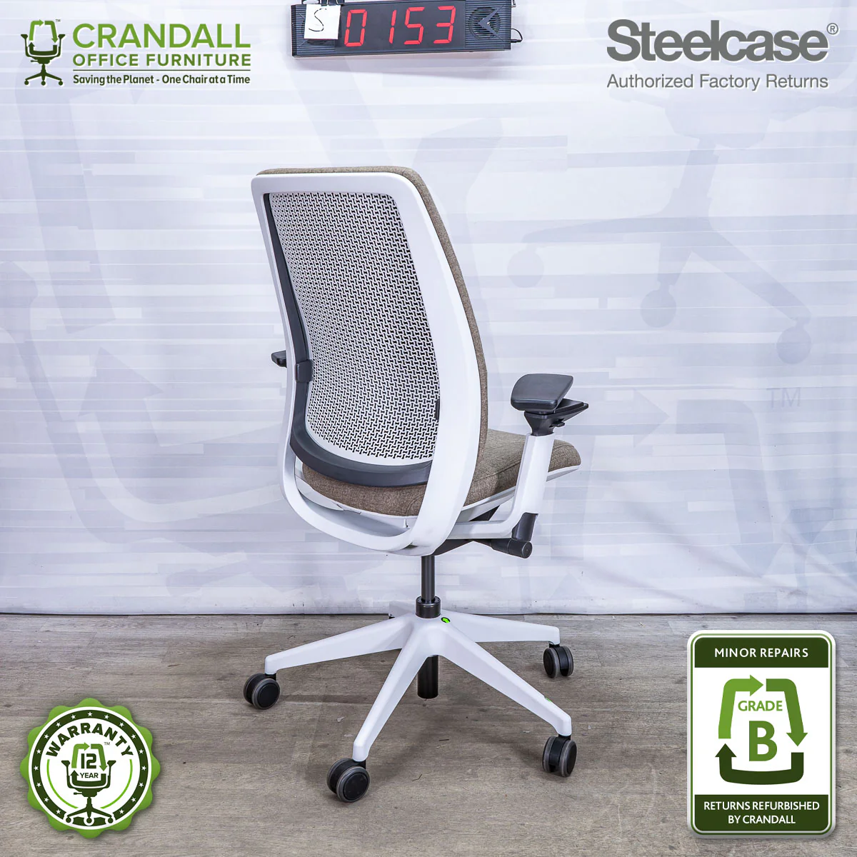 S-0153 - Steelcase Series 2 - Grade B - Image 2