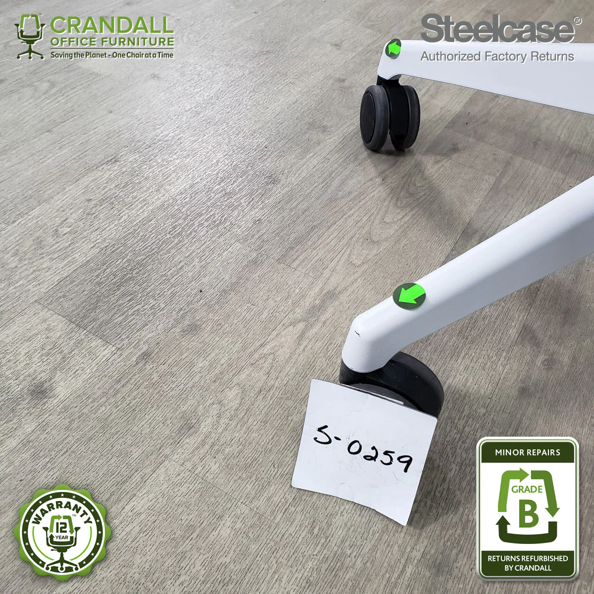 S-0259 - Steelcase Series 1  - Grade B - Image 3
