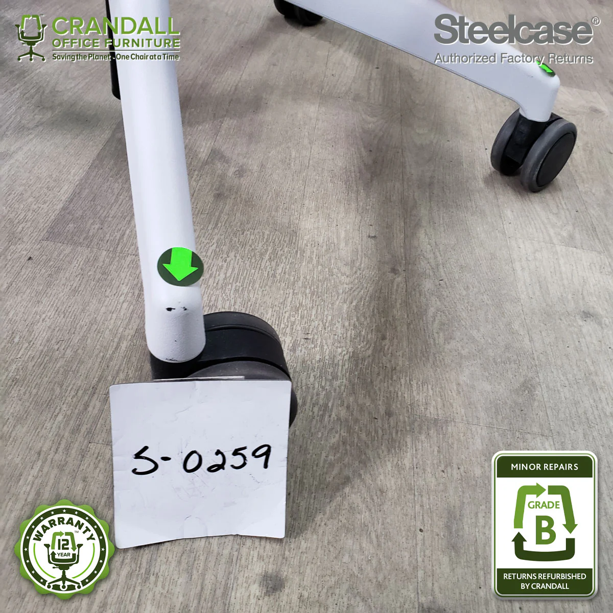 S-0259 - Steelcase Series 1  - Grade B - Image 4