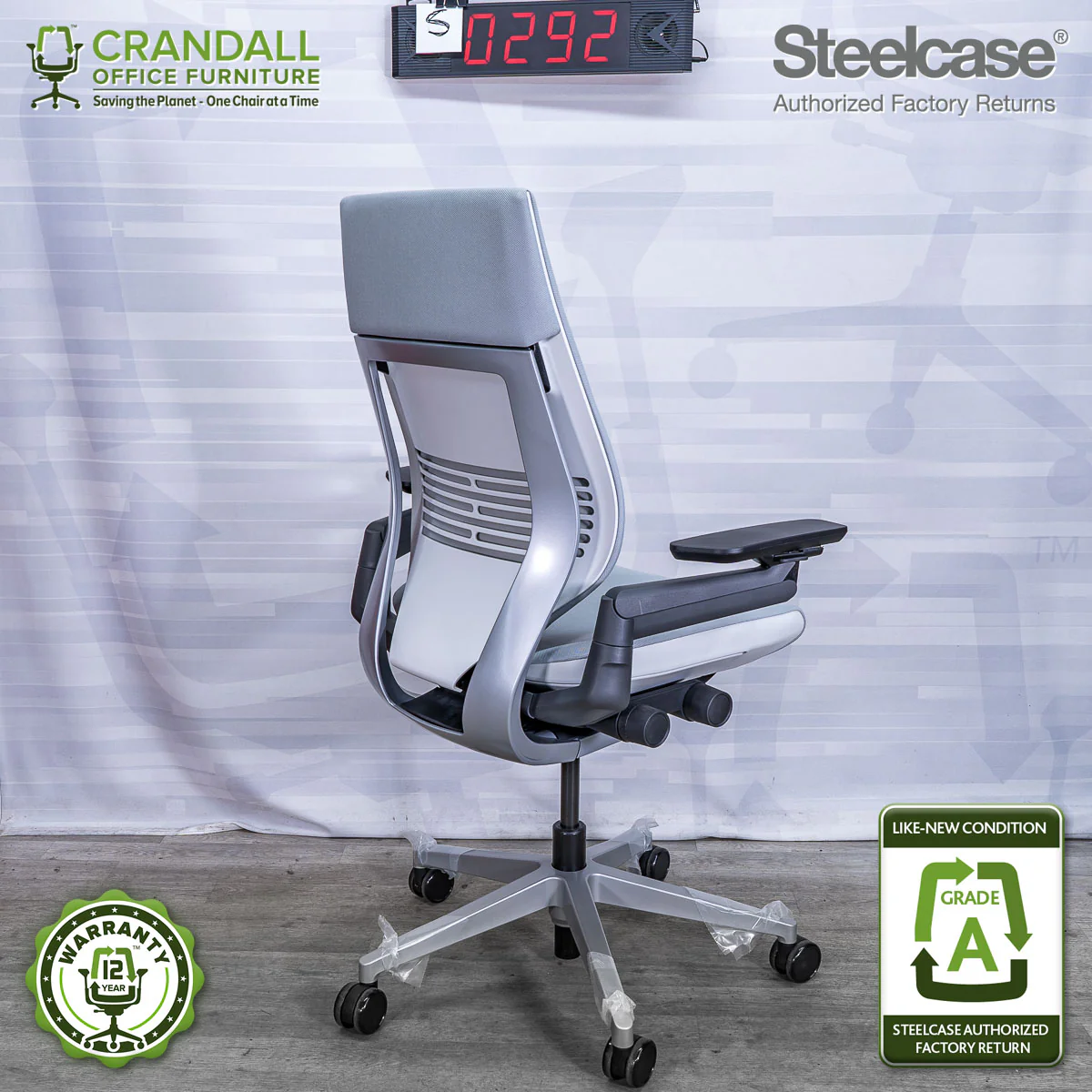 S-0292 - Steelcase Gesture  - Grade A - Image 2