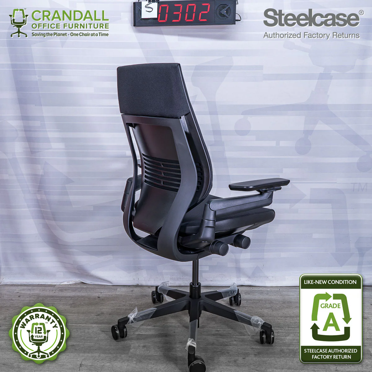 S-0302 - Steelcase Gesture  - Grade A - Image 2