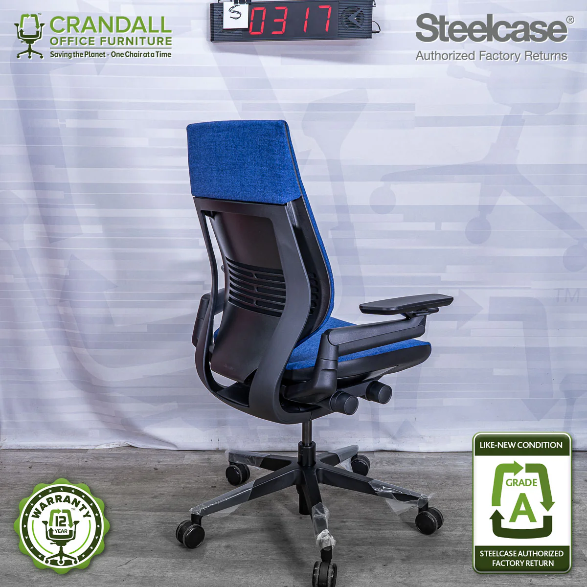 S-0317 - Steelcase Gesture  - Grade A - Image 2