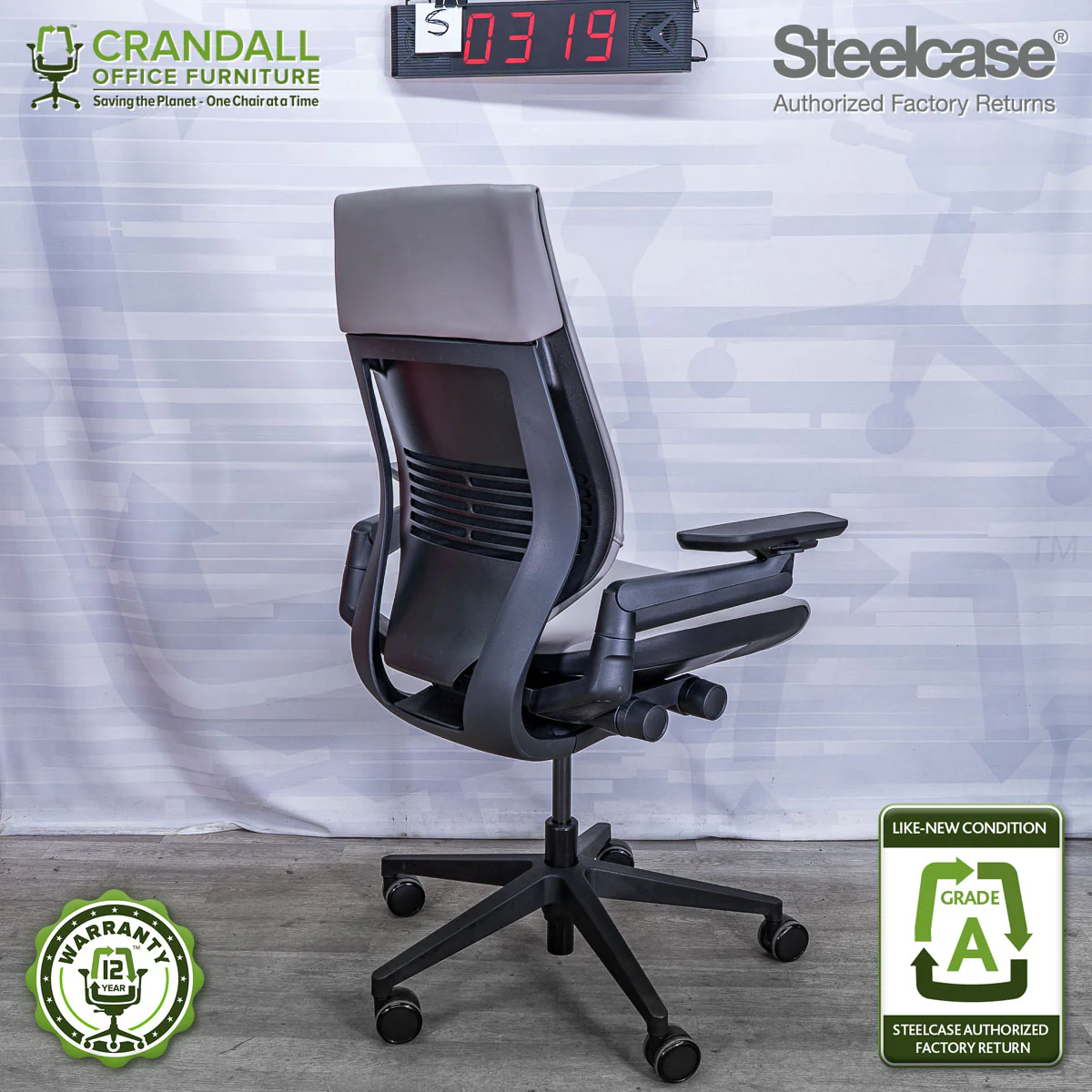 S-0319 - Steelcase Gesture  - Grade A - Image 2