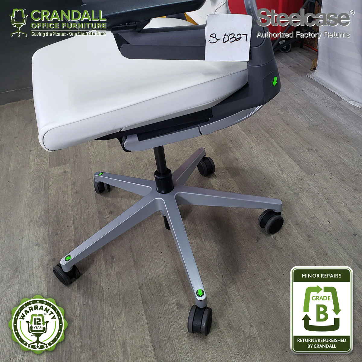 S-0327 - Steelcase Gesture  - Grade B **CLOSEOUT - NO RETURNS** - Image 3
