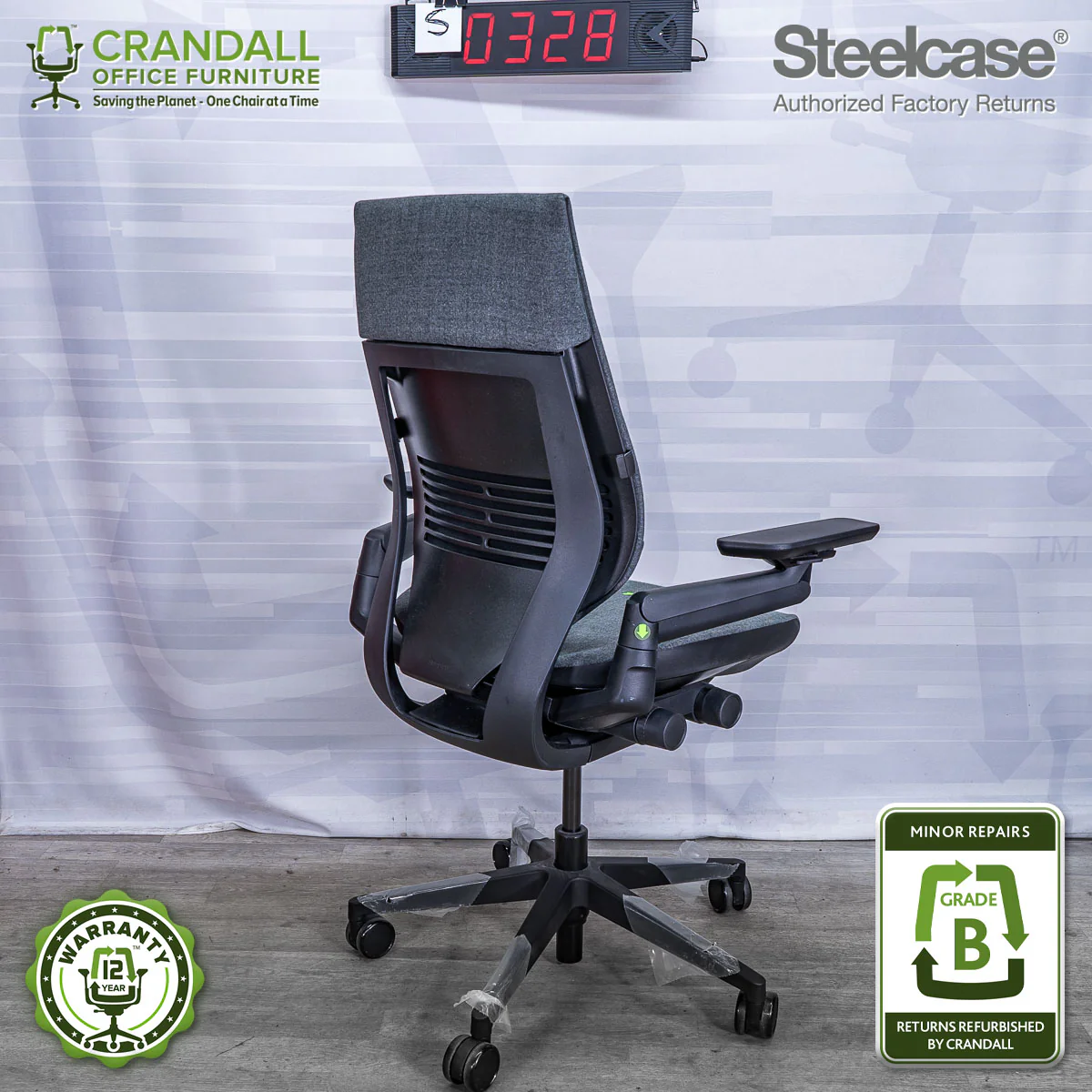 S-0328 - Steelcase Gesture  - Grade B - Image 2