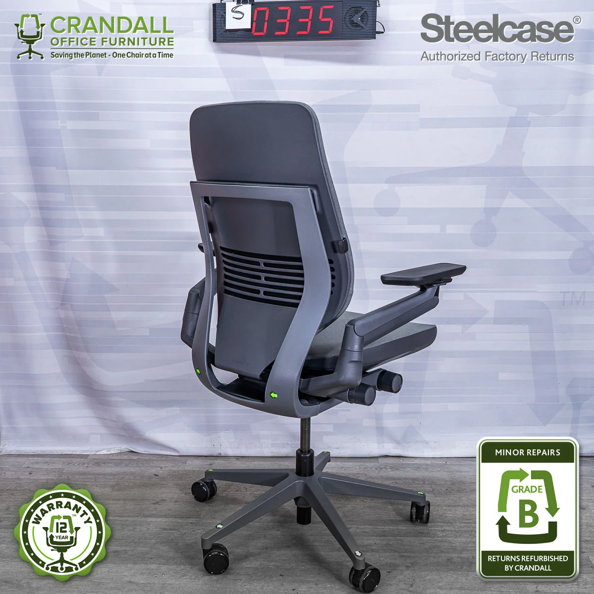 S-0335 - Steelcase Gesture  - Grade B - Image 2