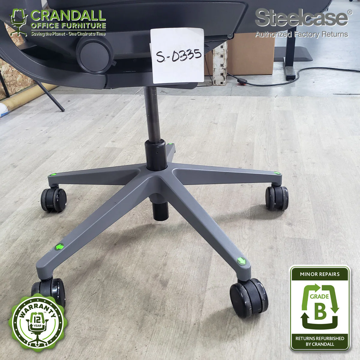 S-0335 - Steelcase Gesture  - Grade B - Image 4
