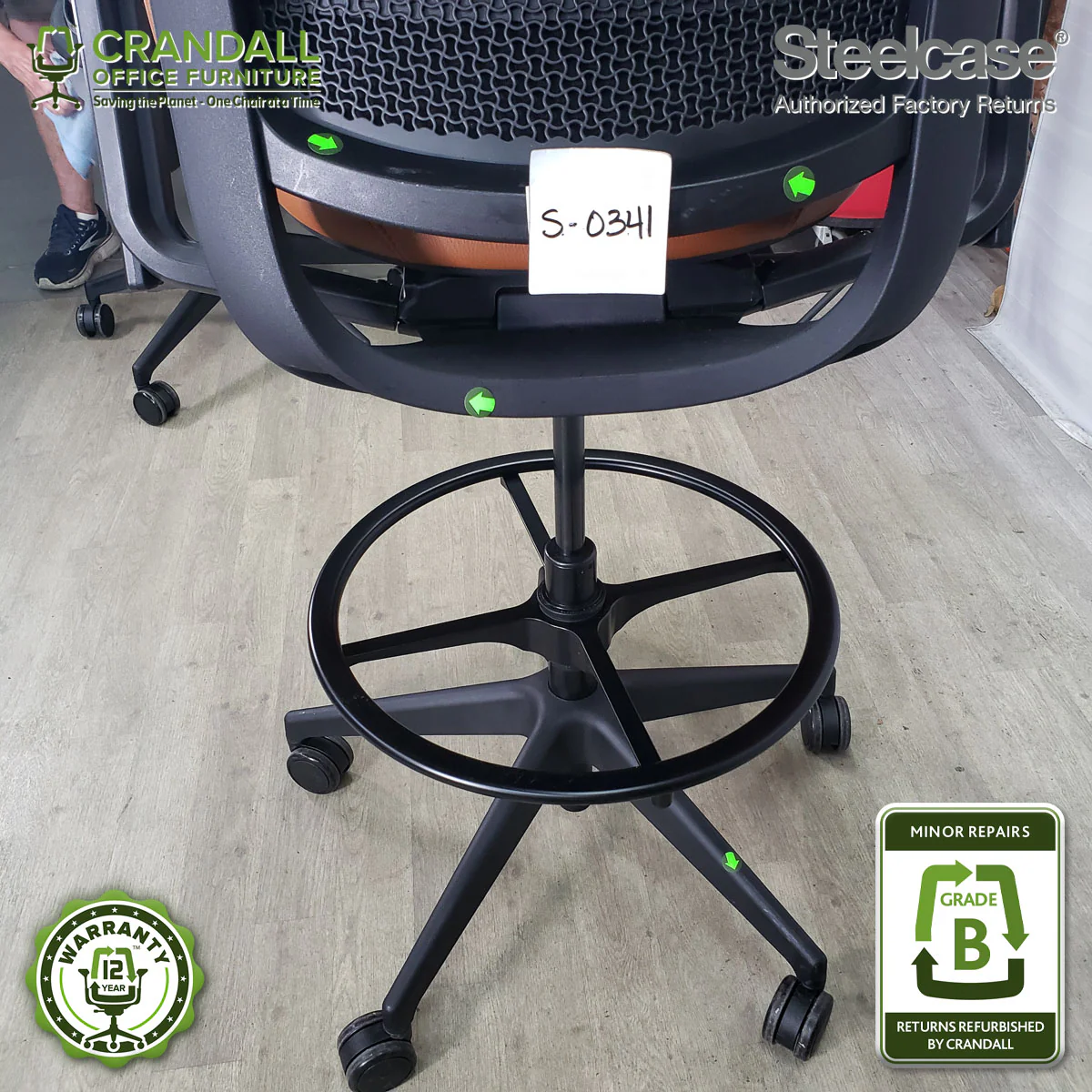 S-0341 - Steelcase Series 2  - Grade B - Image 3